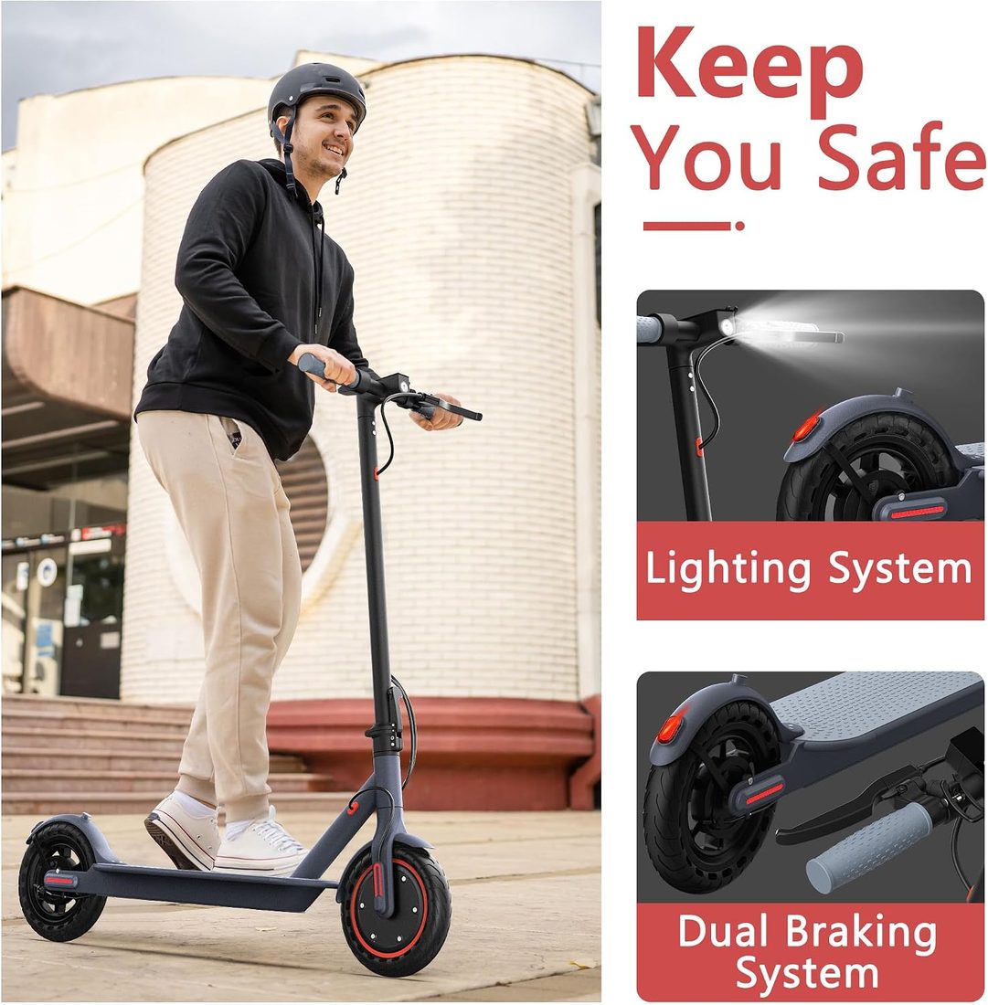 MAXSHOT V1 Electric Scooter — Gray photo 2