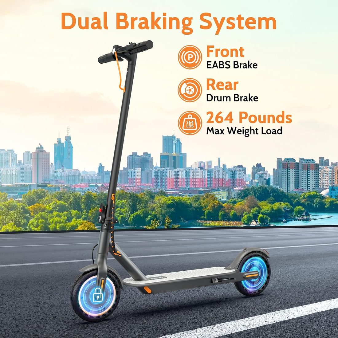 MAXSHOT V1 Electric Scooter — Orange Edition photo 5